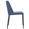 Image 2 : Moe's Nora Dining Chair Ocean Cavern Grey Vegan Leather (1-Piece), RV: $320 - YM-1004-41 - 22" L × 1