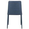 Image 3 : Moe's Nora Dining Chair Ocean Cavern Grey Vegan Leather (1-Piece), RV: $320 - YM-1004-41 - 22" L × 1