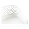 Image 2 : Moe's Piazza Outdoor Barstool, White (1-Piece), RV: $165 - QX-1004-18 - 19.29" W x 19.68" D x 37.2" 