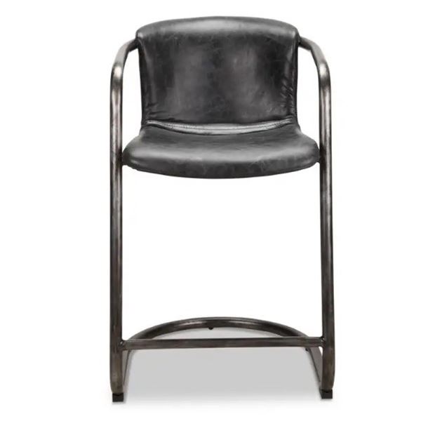 Moe's Freeman Counter Stool, Onyx Black (1-Piece), RV: $799 - PK-1061-02 - 22.0" W x 24.0" D x 36.0"