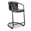 Image 2 : Moe's Freeman Counter Stool, Onyx Black (1-Piece), RV: $799 - PK-1061-02 - 22.0" W x 24.0" D x 36.0"