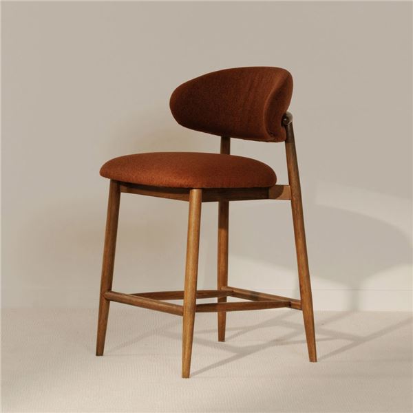 Moe's Ellie Counter Stool, Rust, RV: $879 - ME-1070-22 - 19.5" W x 22.0" D x 37.0" H (Oops - refer t