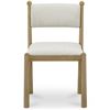 Image 1 : Moe's - Villetta Dining Chair in Stripe - Set of Two, RV: $1599 - EW-1032-37 - 19.8" W X 21.9" D X 3