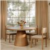Image 4 : Moe's - Villetta Dining Chair in Stripe - Set of Two, RV: $1599 - EW-1032-37 - 19.8" W X 21.9" D X 3