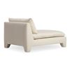 Image 4 : Moe's Estelle Chaise, Cream, RV: $3099 - ZT-1044-05 - 41.25" W x 63.75" D x 34.5" H (Oops - refer to