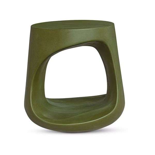 Moe's Rothko Outdoor Stool, Green, RV: $499 - BQ-1055-16 - 17.75" W x 17.5" D x 17.75" H (Oops - ref