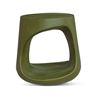 Image 1 : Moe's Rothko Outdoor Stool, Green, RV: $499 - BQ-1055-16 - 17.75" W x 17.5" D x 17.75" H (Oops - ref
