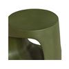 Image 2 : Moe's Rothko Outdoor Stool, Green, RV: $499 - BQ-1055-16 - 17.75" W x 17.5" D x 17.75" H (Oops - ref