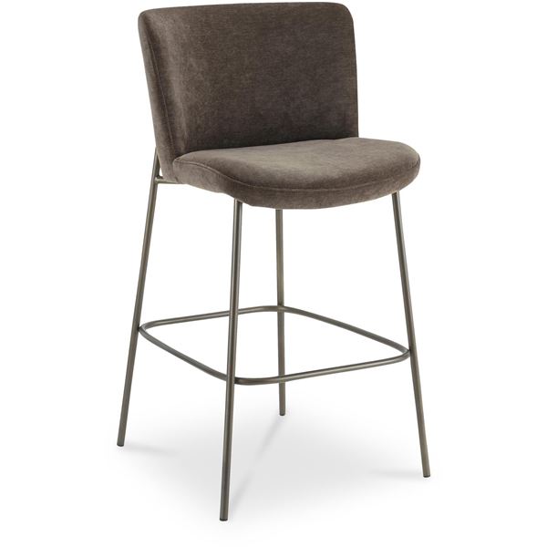 Moe's Early Bar Stool, Dark Brown, RV: $639 - YM-1014-20 - 21.7" W x 23.4" D x 41.0" H (Oops - refer