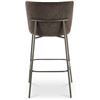 Image 3 : Moe's Early Bar Stool, Dark Brown, RV: $639 - YM-1014-20 - 21.7" W x 23.4" D x 41.0" H (Oops - refer