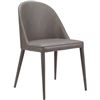 Image 2 : Moe's Burton Dining Chair Set of Two, Grey, RV: $799 - YM-1002-26 - 18.5" W x 21.0" D x 33.0" H (Oop