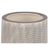 Image 3 : Group of 2 - Moe's Woodgrain Planter 5.75", Coffee, RV: $50 Each - VZ-1031-14 - 4.25" W x 4.25" D x 