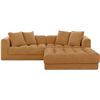 Image 1 : BNIB - Moeâ€™s Modular 2pc Davie Sofa Golden Yellow Sofa - includes 1 left arm fac
