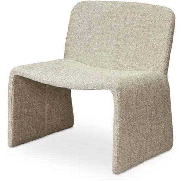 BNIB - Moe's - Ella Accent Chair Heather Beige - RV $1,249 (EH-1115-34)