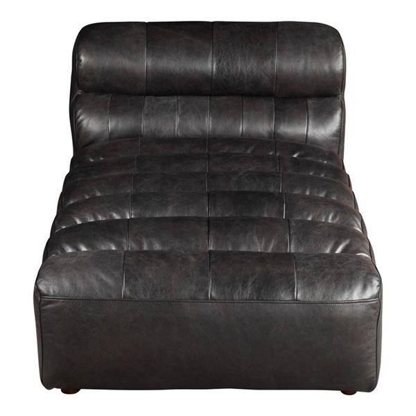 BNIB - Moe's - Ramsay Leather Chaise - RV $9,849 (QN-1010-01)
