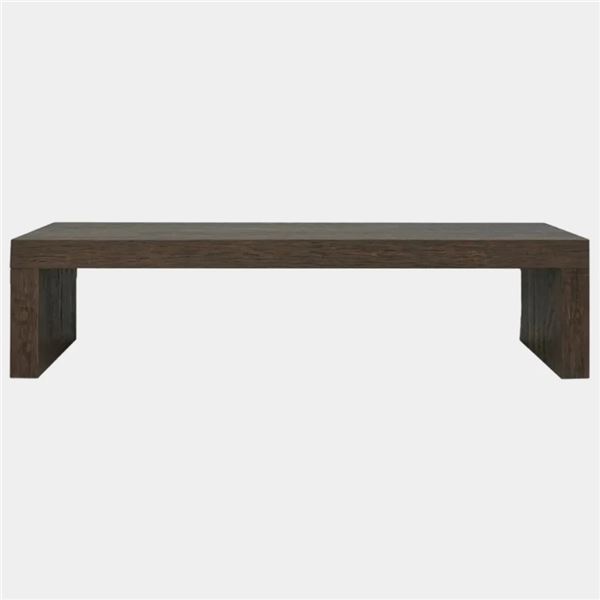 BNIB -Moe's - Evander Dining Bench Rustic Brown - RV $1,849 (VL-1076-03)