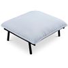 Image 2 : BNIB - Moe's - Morgan Outdoor Ottoman White - RV $1,149 (MO-1026-18)