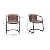 Image 2 : BNIB - Moe's - Single Freeman Dining Chair Light Brown (PK-1059-03)