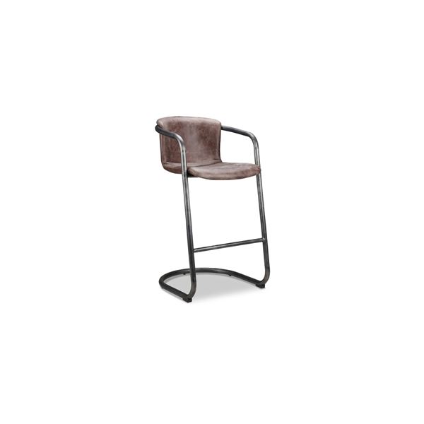 BNIB - Moe's - Single Freeman Barstool Light Brown