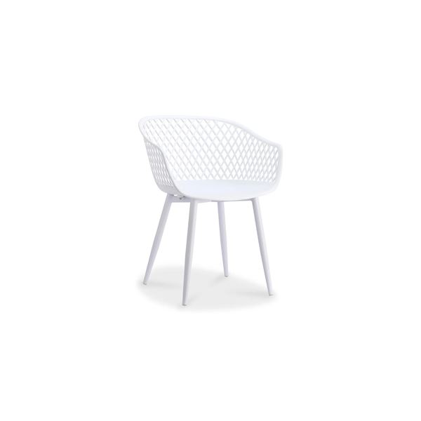 BNIB - Moe's - Single Piazza Outdoor Chair White (QX-1001-18)