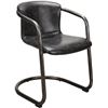 Image 1 : BNIB - Moe's - Single Freeman Dining Chair Antique Black