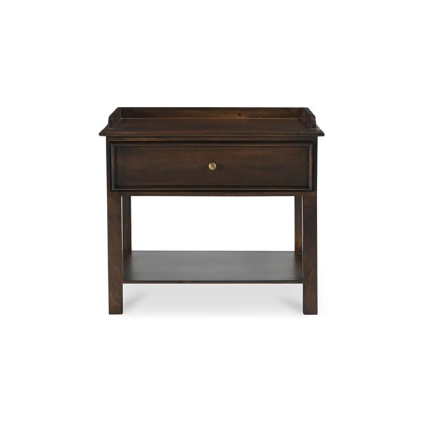 BNIB - Moe's - Maeve Nightstand Dark Brown (SMP-BV-1034-20