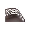 Image 2 : BNIB - Moe's - Single Piazza Outdoor Bar Stool Grey