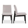 Image 2 : BNIB - Moe's - Single Charlie Dining Chair Beige