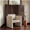 Image 2 : BNIB - Moe's - Garbo Screen Dark Brown Lacquer - RV $2,249 (SMP-EW-1040-20)