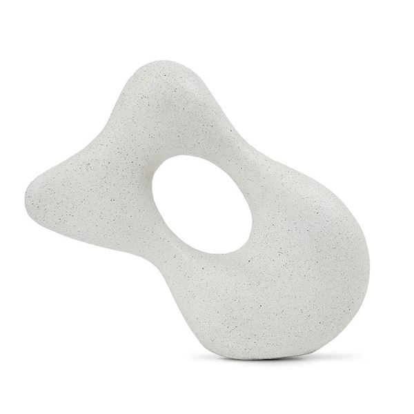 Moe's Motion Ecomix Sculpture, Flecked Stone, RV: $149 - DD-1041-18 - 16.0" W x 4.5" D x 13.0" H (Oo