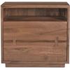 Image 1 : Moe's Madagascar Nightstand, Brown, RV: $899 - VE-1047-03 - 26.0" W x 18.0" D x 24.0" H  (Oops - ref