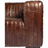 Image 5 : Moe's Castle Sofa, Dark Brown Leather, RV: $7500 - PK-1009-20 - 95.0" W x 39.0" D x 27.5" H (Oops -