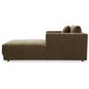 Image 3 : Moe's Bryn Chaise, Cedar Green, RV: $2599 - JM-1026-27 - 39.5" W x 77.0" D x 31.5" H (Oops - refer t