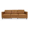 Image 1 : Moe's Bridgers Power Recliner Sofa, Tan Leather, RV: $5949 - XQ-1011-40 - 94.1" W x 37.8" D x 33.85"