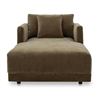 Image 2 : Moe's Bryn Chaise, Cedar Green, RV: $2599 - JM-1026-27 - 39.5" W x 77.0" D x 31.5" H (Oops - refer t
