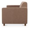 Image 3 : Moe's Finch Sofa Brown Fabric, RV: $3249 - OA-1109-21 - 31" H x 92" W x 33" D  (Oops - refer to lot