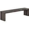 Image 1 : Moe's Vintage Bench Large, Grey, RV: $879 - BT-1001-37 - 71.0" W x 15.0" D x 18.0" H (Oops - refer t