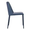Image 2 : Moe's Nora Dining Chair Set of Two, Ocean Cavern Grey, RV: $559 - YM-1004-41 - 22.0" W x 17.5" D x 3