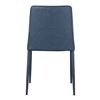 Image 3 : Moe's Nora Dining Chair Set of Two, Ocean Cavern Grey, RV: $559 - YM-1004-41 - 22.0" W x 17.5" D x 3