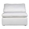 Image 2 : Moe's Terra Condo Slipper Chair, White, RV: $1799 - YJ-1013-05 - 38" W x 38" D x 32" H (Oops - re