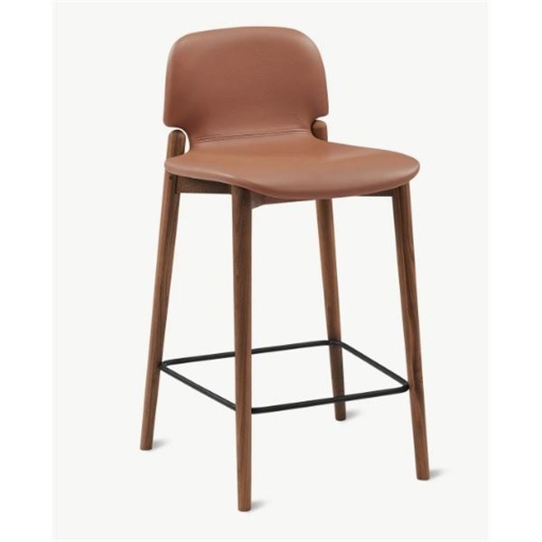 Sundays Dine In Counter Stool Walnut/Pecan, RV: $790 - SMP-CST-YC-024-003 - 20" W x 19" D x 36" H (O