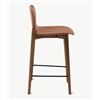 Image 2 : Sundays Dine In Counter Stool Walnut/Pecan, RV: $790 - SMP-CST-YC-024-003 - 20" W x 19" D x 36" H (O