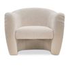 Image 1 : Moe's Domino Beige Accent Chair, RV: $1437 - SMP-MO-1000-34 - 35.4" W x 30.5" D x 29.9" H (Oops - re