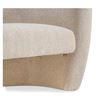 Image 4 : Moe's Domino Beige Accent Chair, RV: $1437 - SMP-MO-1000-34 - 35.4" W x 30.5" D x 29.9" H (Oops - re