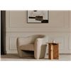 Image 5 : Moe's Domino Beige Accent Chair, RV: $1437 - SMP-MO-1000-34 - 35.4" W x 30.5" D x 29.9" H (Oops - re