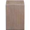 Image 2 : Moe's Hiroki Accent Table, White Oak, RV: $389 - BC-1094-18 - 12.5" W x 14.0" D x 20.0" H (Oops - re