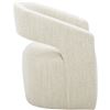 Image 2 : Moe's Barrow Rolling Dining Chair, White Mist, RV: $804 - KQ-1024-18-USA - 25.5"W x 25.5"D x 32.25"H