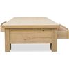 Image 3 : Moe's Graham Coffee Table, Rustic Oak, RV: $2449 - FC-1020-24 - 60.0" W x 35.0" D x 17.0" H (Oops -