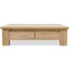 Image 1 : Moe's Graham Coffee Table, Rustic Oak, RV: $1749 - FC-1020-24 - 60.0" W x 35.0" D x 17.0" H (Oops - 