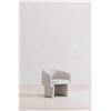 Image 4 : Moe's Franco Chair, Oyster, RV: $1149 - JM-1005-05 - 27.6" W x 27.9" D x 27.5" H (Oops - refer to